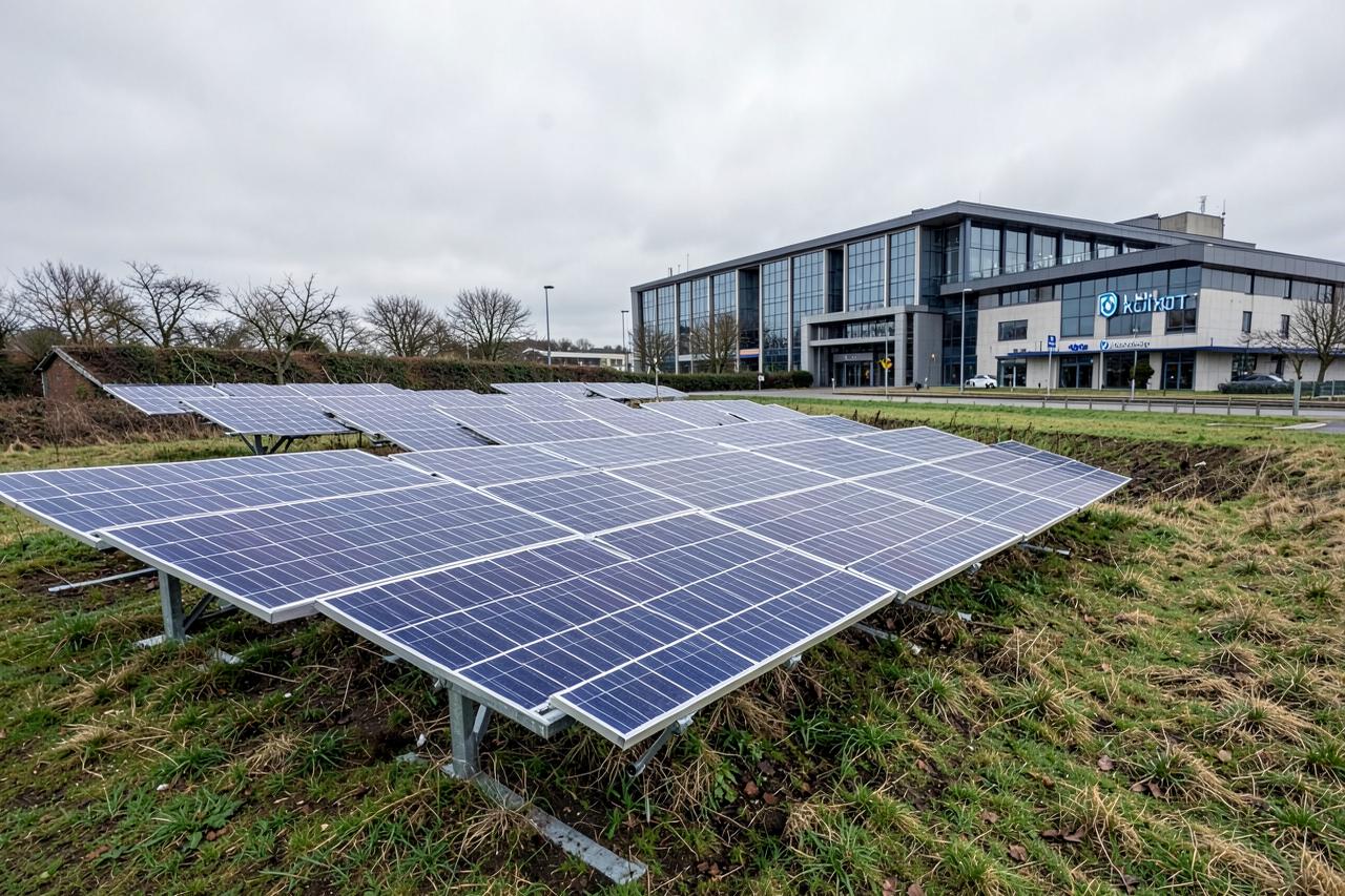 Solar Farm, Police Headquarters, Enderby